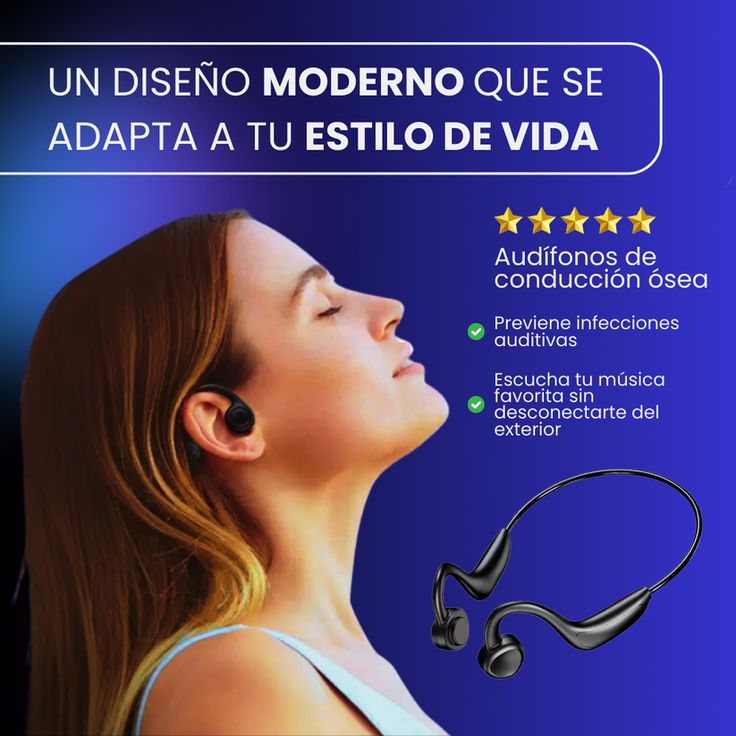 Audífonos Conducción Ósea (PACK 2X1) BoneVibe Pro