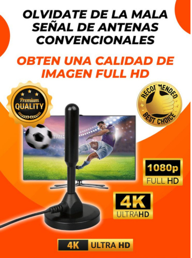ANTENA HD DE TV DIGITAL