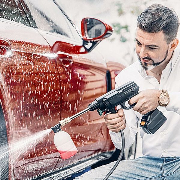 Pistola Hidrolavadora PREMIUM + 🎁 ( 1 Maletín + 1 Batería)