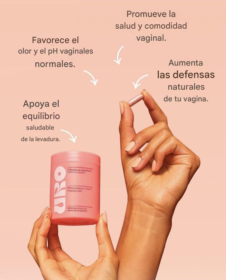 Uro Probióticos Vaginales por 60 Cápsulas (CUÍDATE DESDE ADENTRO)