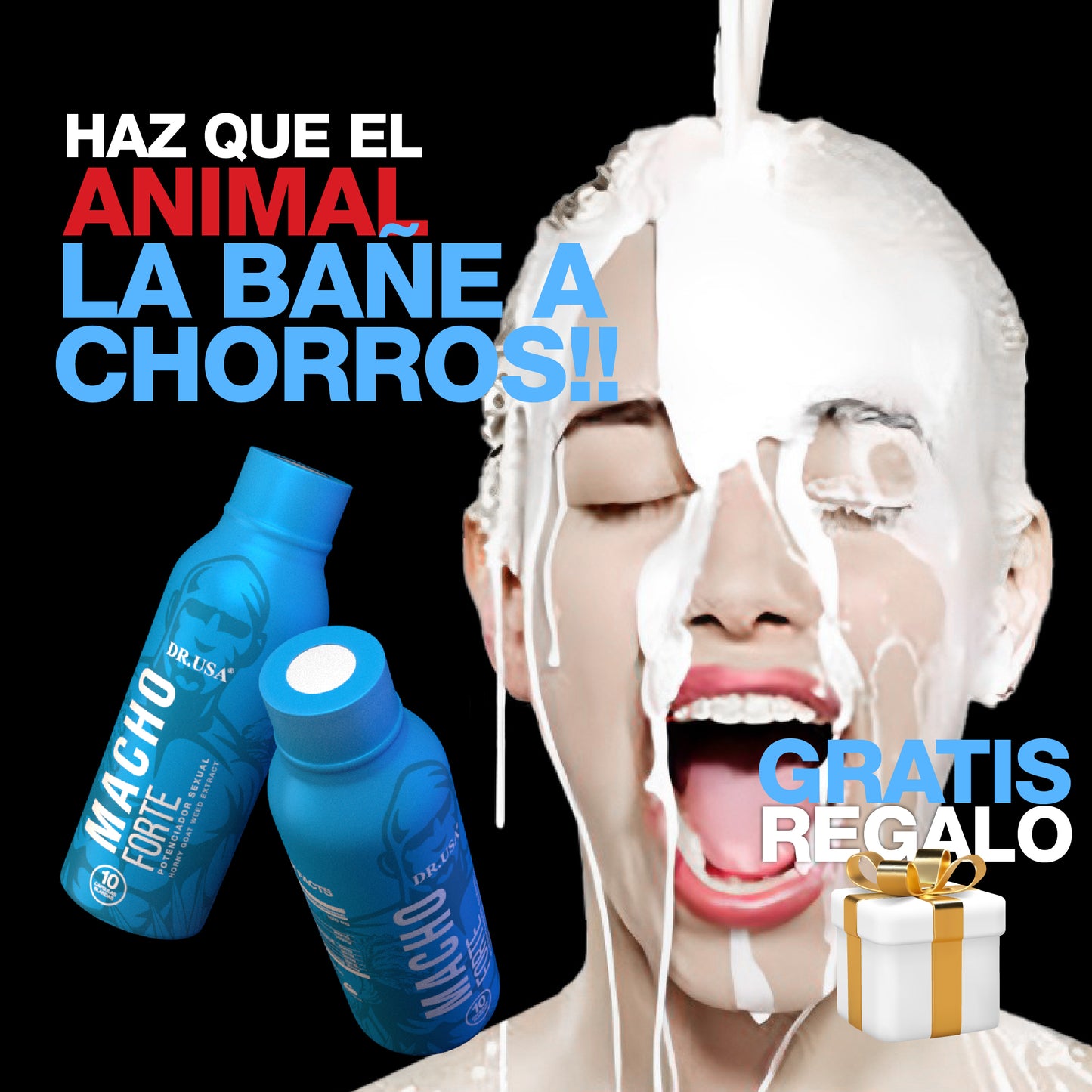 COMBO MACHO FORTE POTENCIADOR MASCULINO (HAZLO FELIZ EN LA CAMA A TU MUJER)