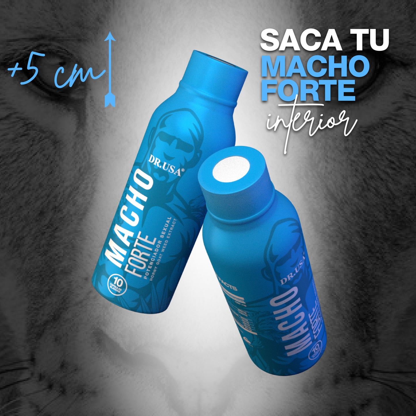 COMBO MACHO FORTE POTENCIADOR MASCULINO (HAZLO FELIZ EN LA CAMA A TU MUJER)