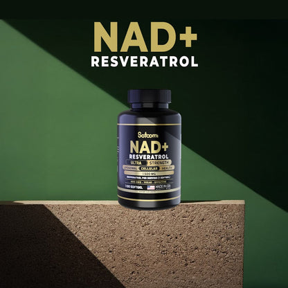 NAD + RESVERATROL 1500 MG (2 x $39.99)