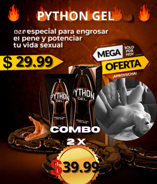 Python Max Gel Agrandamiento de NEPE (HAZLO FELIZ EN LA CAMA A TU MUJER)