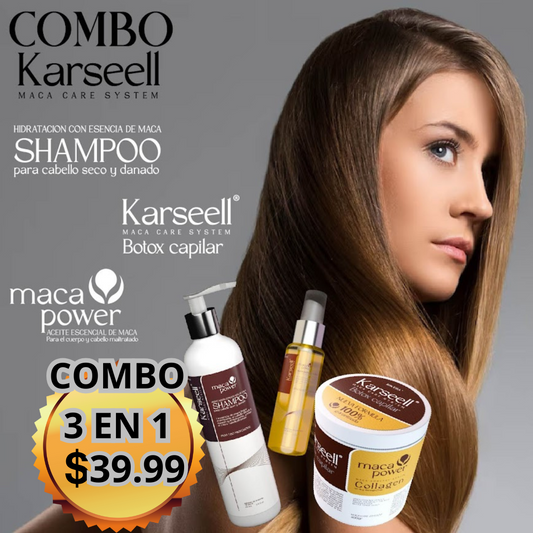 Karseell Hair Rebirth (KARSEELL BOTOX + SHAMPOO + ARGAN COMBO) 3 EN 1